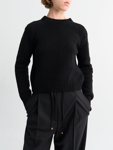 Crew Neck in Black