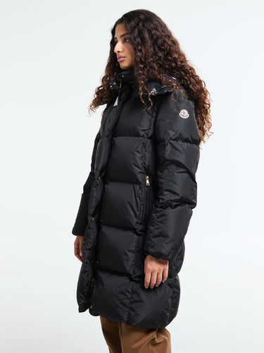 Moncler - Litte Long Coat in Black