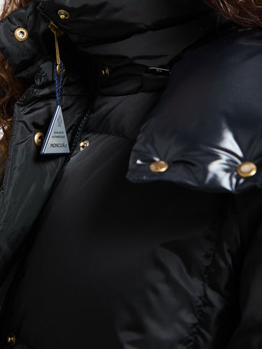 Moncler - Litte Long Coat in Black