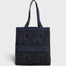 Moncler - Knit Tote Bag in Navy