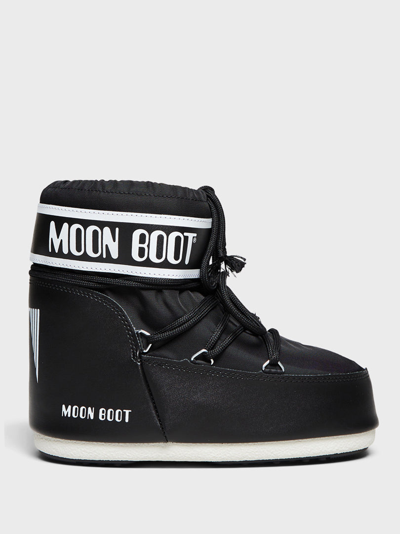 Moonboot - Icon Low Nylon Boots in Black