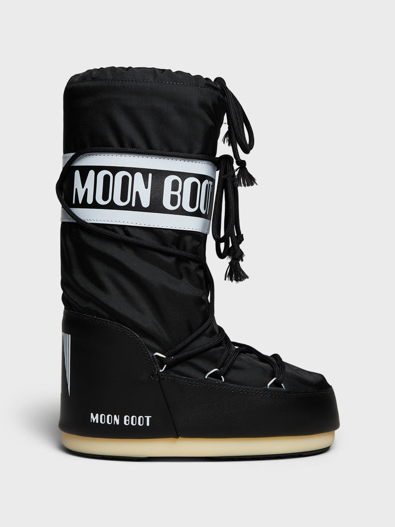 Moonboot - Icon Nylon Boots in Black