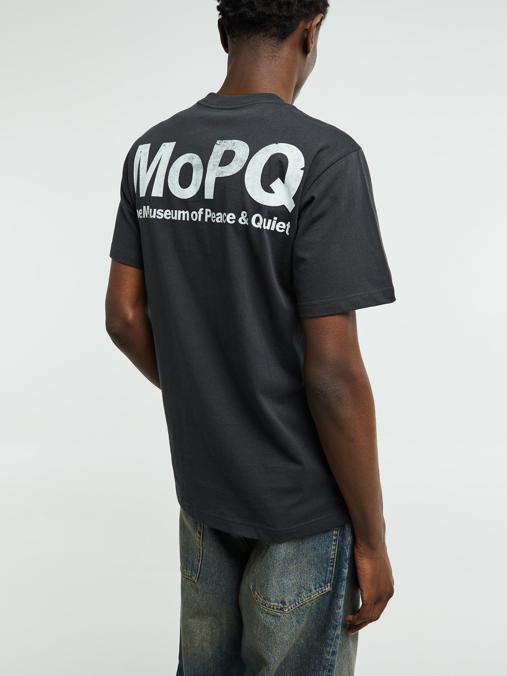 Museum of Peace & Quiet - CONTEMPORARY MUSEUM T-SHIRT in Black