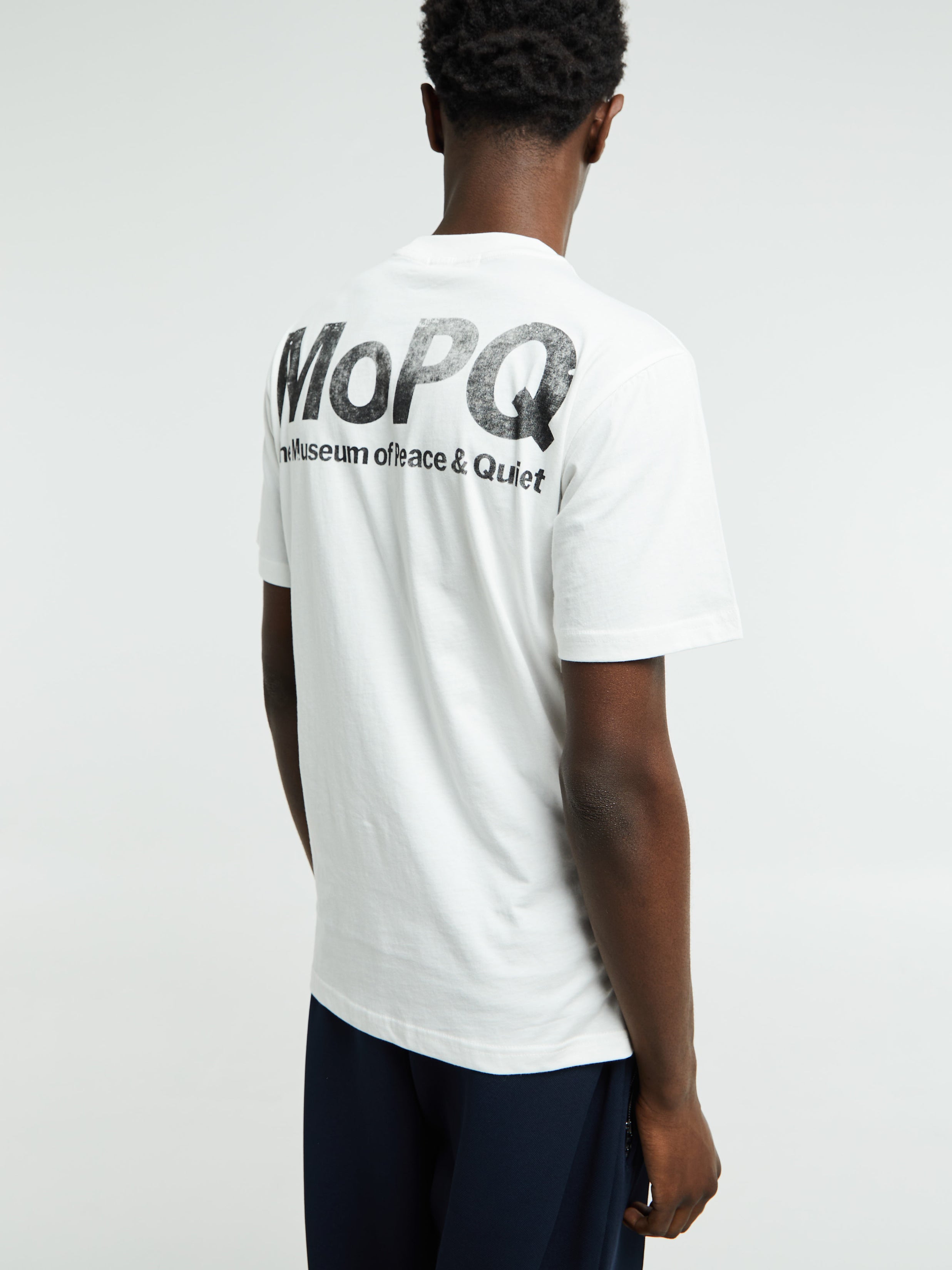 Museum of Peace & Quiet - CONTEMPORARY MUSEUM T-SHIRT in White