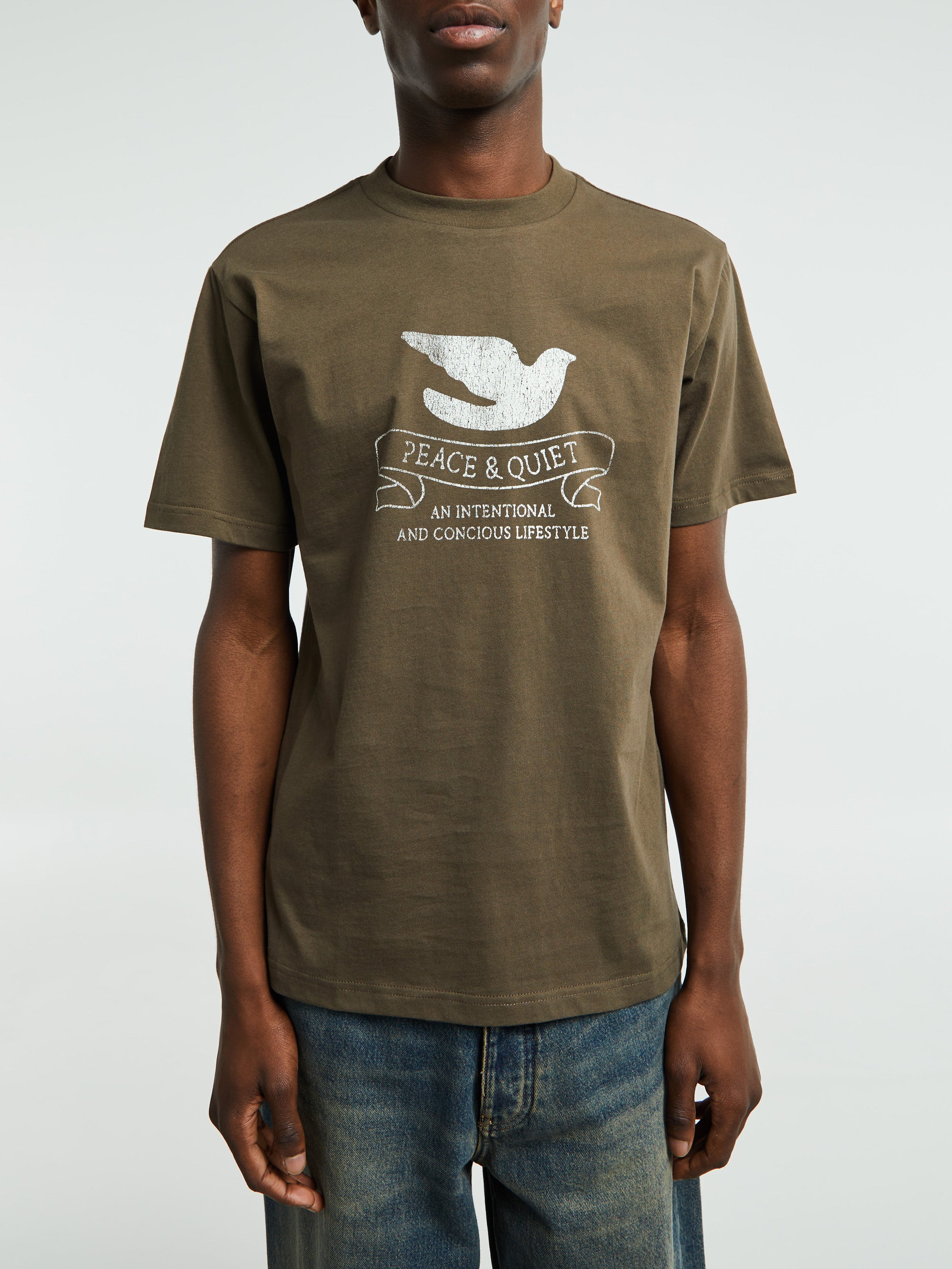 Museum of Peace & Quiet - CONCIOUS LIFESTYLE TSHIRT in Coffee
