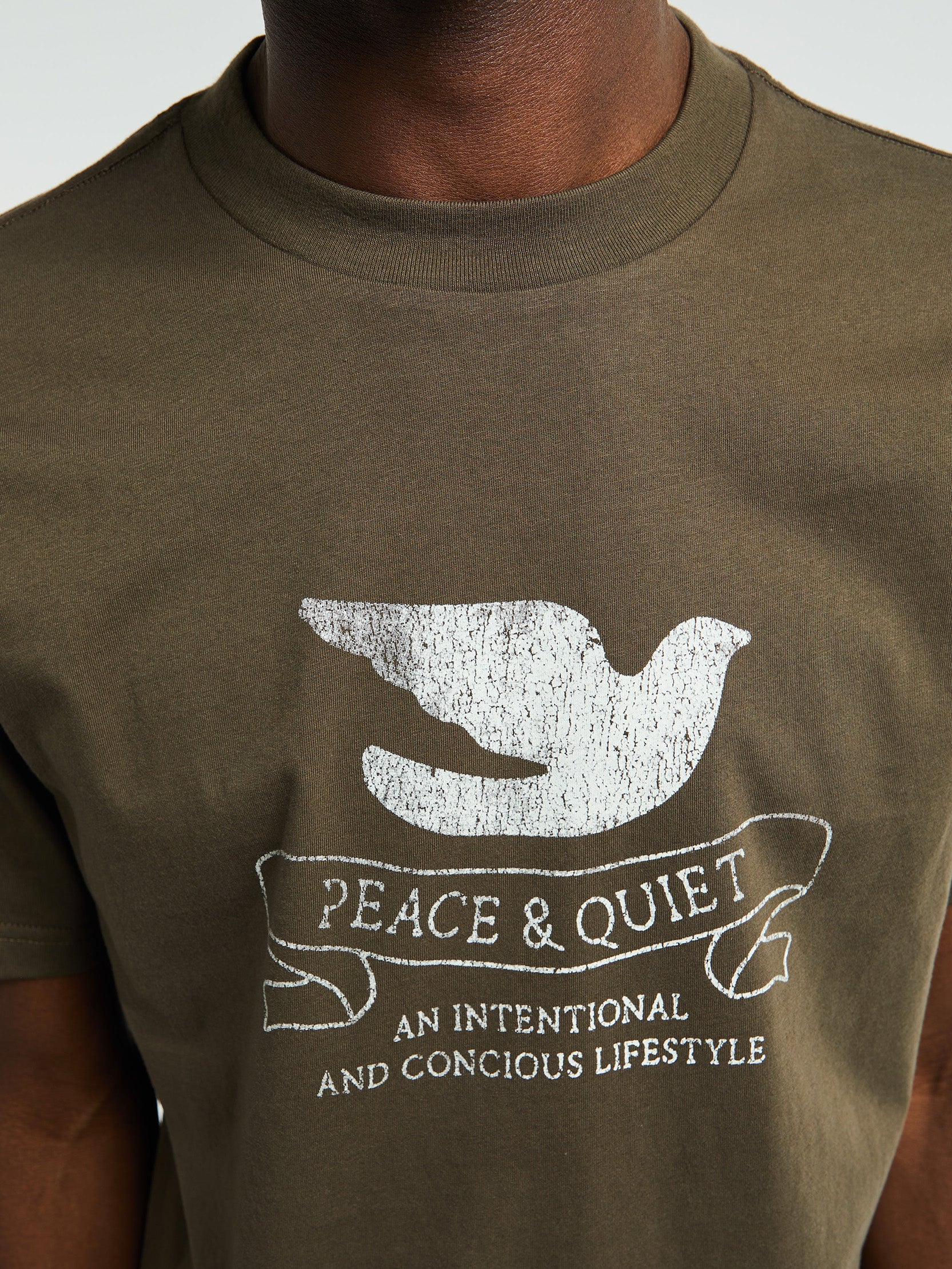 Museum of Peace & Quiet - CONCIOUS LIFESTYLE TSHIRT in Coffee