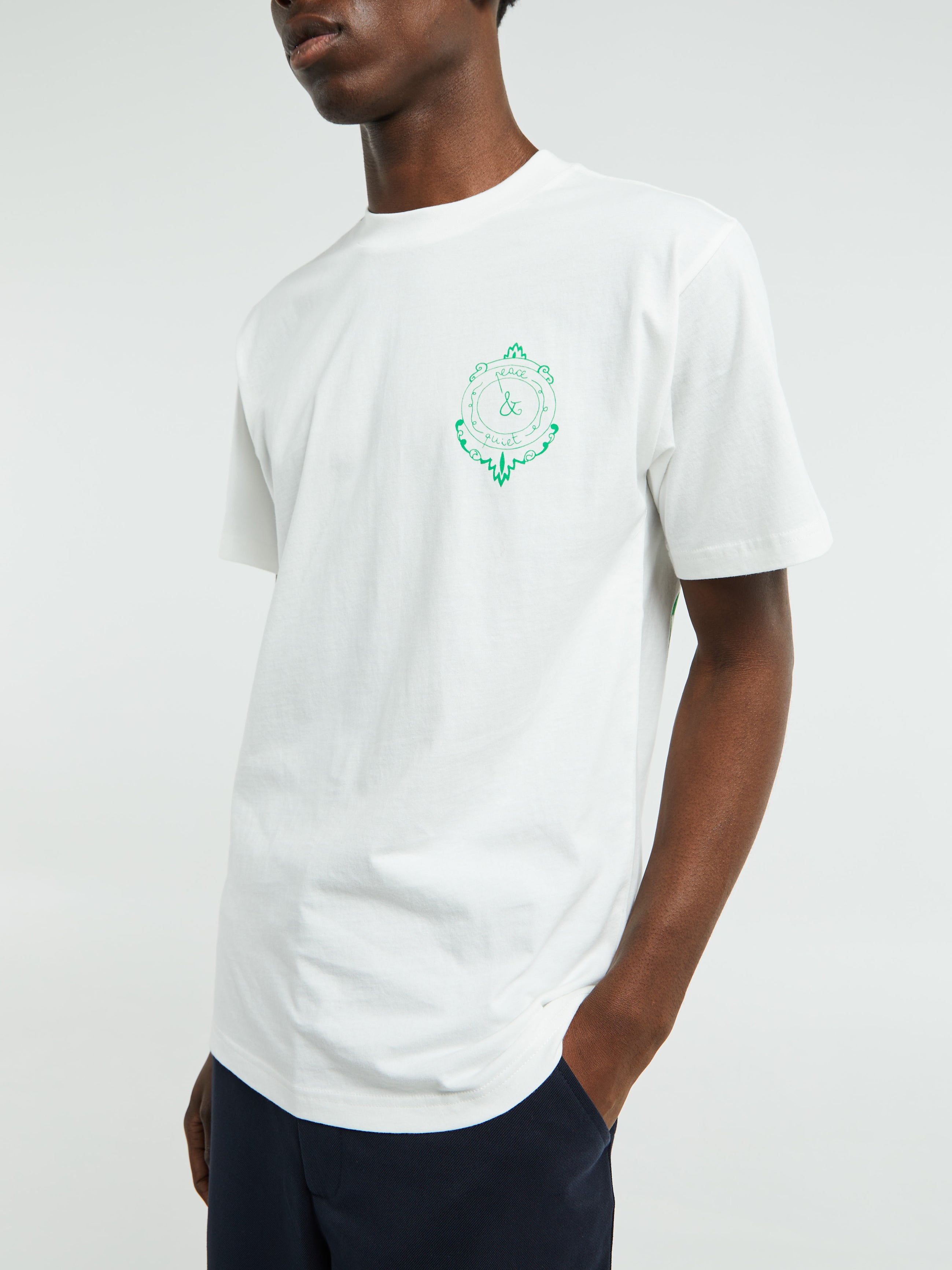 Museum of Peace & Quiet - SEAL T-SHIRT in White
