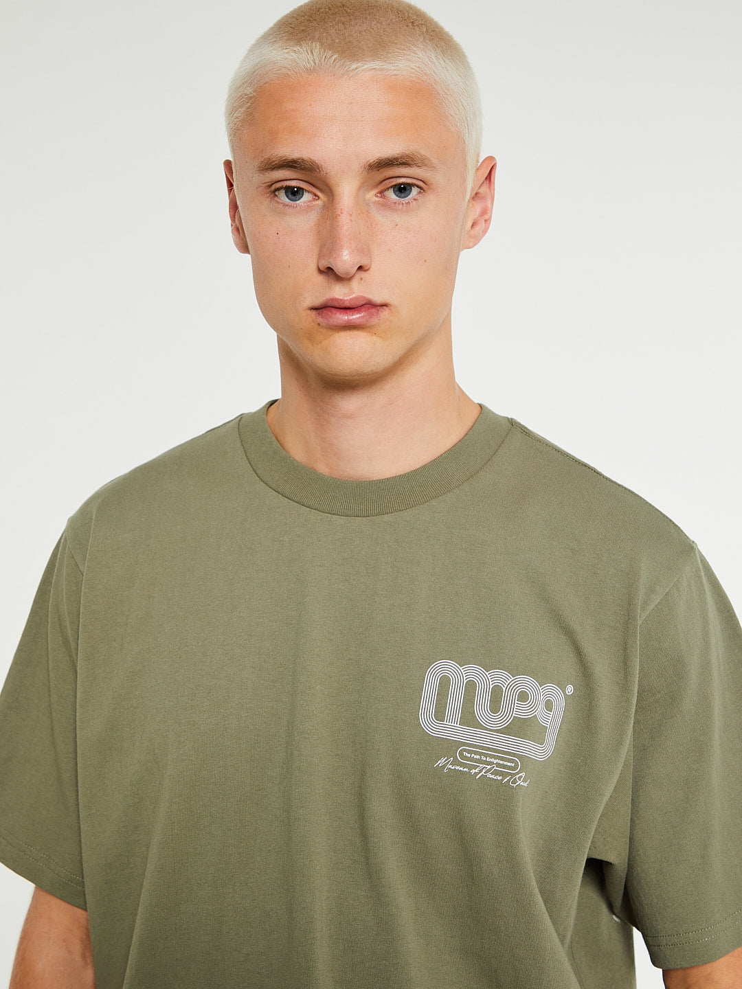 Museum of Peace & Quiet - Path T-Shirt in Olive – stoy