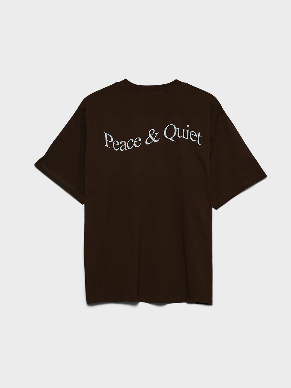 Museum of Peace & Quiet - Wordmark T-Shirt in Brown