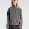 mfpen - Leisure Zip Up in Grey Herringbone