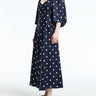 Mr. Larkin - Lexi Dress in Ink and Ivory Big Dot