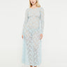 Mr. Larkin - Greta Dress in Misty Blue