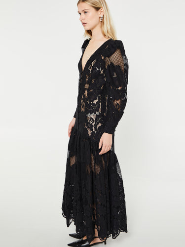 Mr. Larkin - Penny Dress in Black