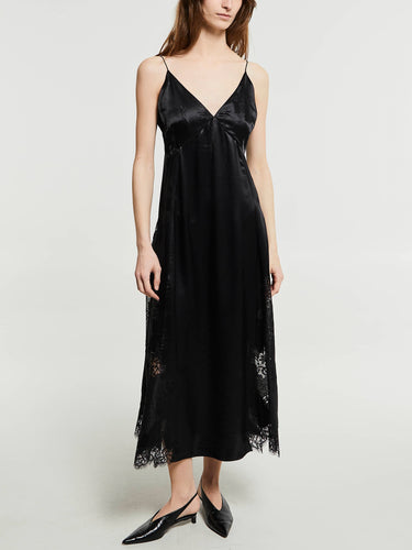 Mr. Larkin - Margot Dress in Black