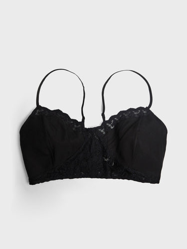 Mr. Larkin - Petite Bralette in Black