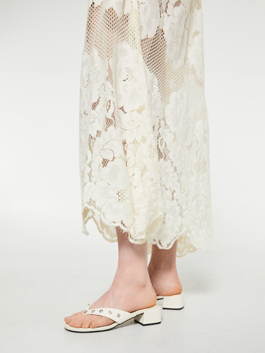 Mr. Larkin - Lola Dress in Ivory