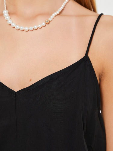 Mr. Larkin - Merci Slip Dress in Black