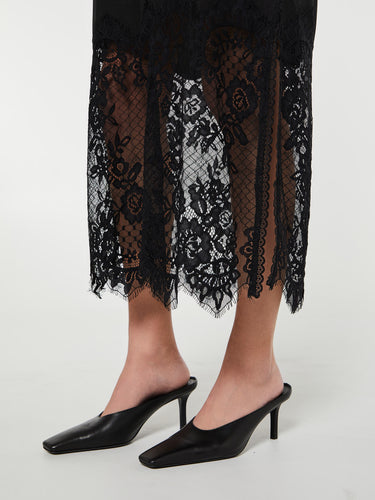 Mr. Larkin - Merci Slip Dress in Black