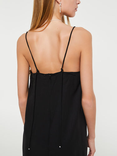 Mr. Larkin - Merci Slip Dress in Black