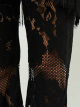 Mr. Larkin - Annie Lace Pants in Black