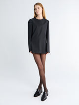 Mrs. Hosiery - Mrs. Smooth Silk 40 Tights in Dark Brown