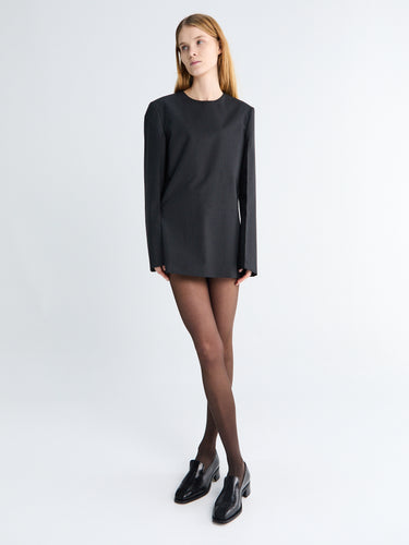 Mrs. Hosiery - Mrs. Smooth Silk 40 Tights in Dark Brown