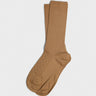 Mrs. Hosiery - Mrs. Pointelle Socks in Camel