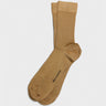 Mrs. Hosiery - Mrs. Silky Fine Ribbed Socks in Special Gold