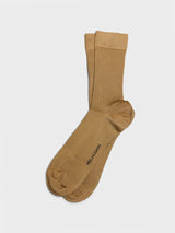 Mrs. Hosiery - Mrs. Silky Fine Ribbed Socks in Special Gold