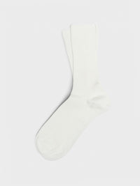 Mrs. Hosiery - Mrs. Supreme Cotton Socks in Off-White