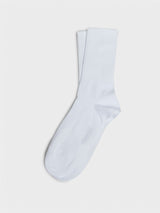 Mrs. Hosiery - Mrs. Sporty Basic Socks in White