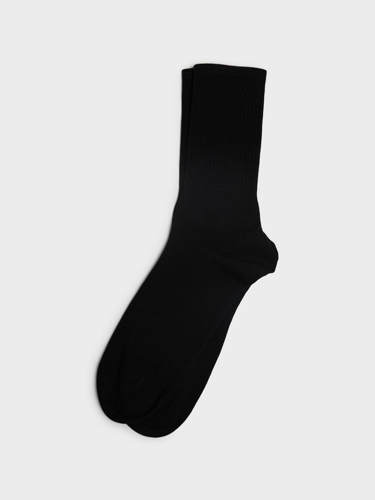 Mrs. Sporty Basic Socks in Black