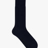 Mrs. Hosiery - Mrs Merino Fine Ribbed Sock in Navy