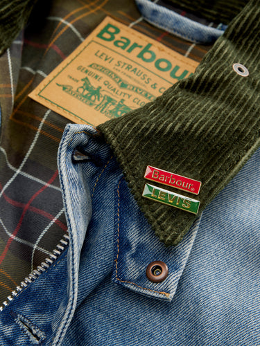 Levi's - Levi's x Barbour Type II Denim Jacket in Medium Indigo