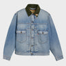 Levi's - Levi's x Barbour Type II Denim Jacket in Medium Indigo