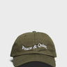 Museum of Peace and Quiet - Wordmark Cap in Olive 