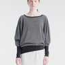 Gimaguas - Saffi Jumper in Grey and Black Stripes