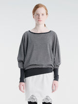 Gimaguas - Saffi Jumper in Grey and Black Stripes