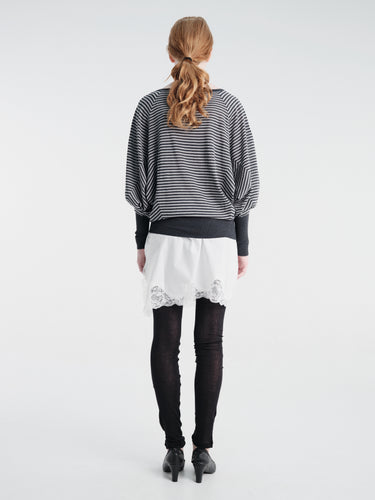 Gimaguas - Saffi Jumper in Grey and Black Stripes