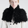 Gimaguas - Mona Shearling Cape in Black