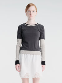 Gimaguas - Triple Long Sleeve T-shirt in Grey