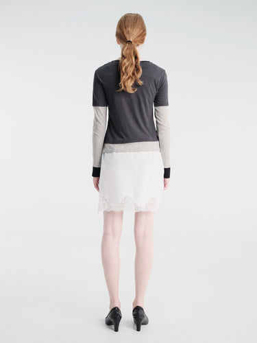 Gimaguas - Triple Long Sleeve T-shirt in Grey