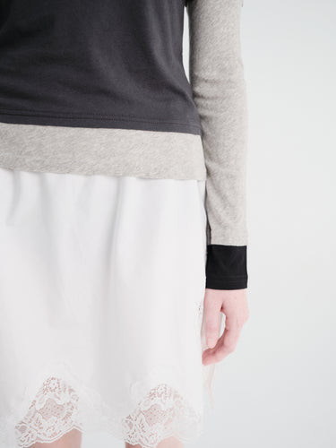 Gimaguas - Triple Long Sleeve T-shirt in Grey