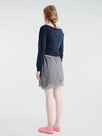 Gimaguas - Katalin Midi Skirt in Grey