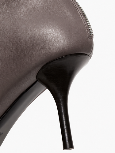 Acne Studios - Leather Ankle Boots in Earthy Brown