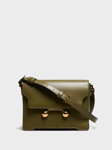 Marni - Medium Shoulder Bag in Deep Sage