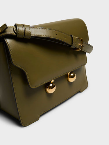 Marni - Medium Shoulder Bag in Deep Sage
