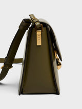 Marni - Medium Shoulder Bag in Deep Sage