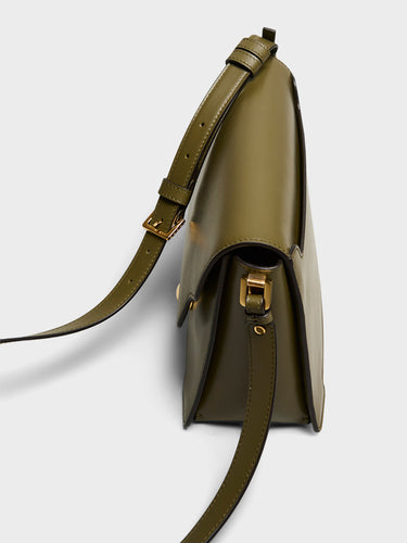 Marni - Medium Shoulder Bag in Deep Sage