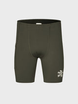 Pas Normal Studios - Balance Short Tights in Dark Olive